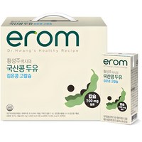 이롬 황성주 박사의 국산콩 두유 검은콩 고칼슘, 190ml, 20개