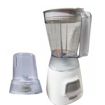 필립스 믹서기 HR-2051 얼음갈기 마른분쇄 HR-2056 스무디 스텐칼날, HR-2056(화이트)-믹서+분쇄기