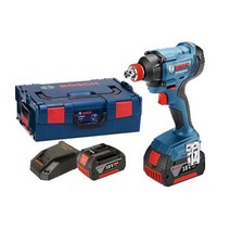 보쉬 GDX18V-180 충전임팩드릴/렌치 18V5.0Ah 배터리2개, 5.0Ah 배터리 2개, 5.0Ah 배터리 2개