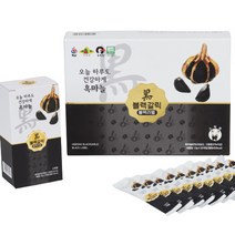 의성흑마늘 블랙갈릭블랙라벨 마늘즙, 12g, 30스틱
