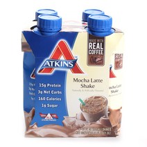 Atkins 모카 라떼 쉐이크, 325ml, 1개