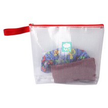 네임 라벨 투명 방수 파우치