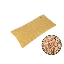 [친환경편백아트] 편백베개 클래식 파쇄칩 미니, 황토