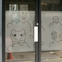 고급컷팅안개시트_엘리와숲속의친구들_90x110cm