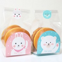 쿠키받침 토끼곰세트, 2세트
