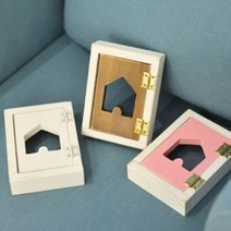 행복디자인 보니따까사 스위치커버, 하우스(브라운), 1개
