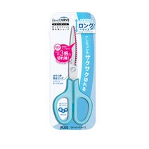 PLUS 핏트컷커브 이지그립가위 SC-190S, 블루