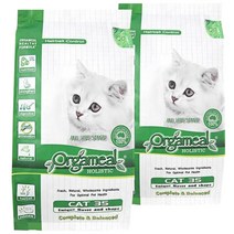 올가밀 홀리스틱 캣35 전연령 고양이 사료, 닭, 1kg, 2개