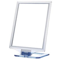 세븐스타 진주 사각 거울 L, 투명, 1개