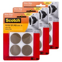 스카치 미끄럼 방지 패드 원형 중 SP940, 3개