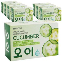 동산씨앤지 오이 비누, 100g, 8개