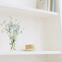 월드디자인 시트지 NW-002-S, 무늬목(크림 화이트)