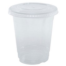 PET 아이스컵 92파이 14온스 컵뚜껑세트, 100개입, 1세트