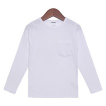 유라비 아동용 리야 포켓 긴팔 티셔츠 UR73TS575