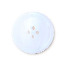 동화상가몰 야크코트 단추 I-3 25mm, 화이트 무광, 10개입