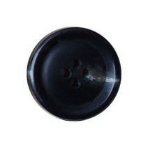 동화상가몰 야크코트 단추 I-3 23mm, 블랙 무광, 10개입