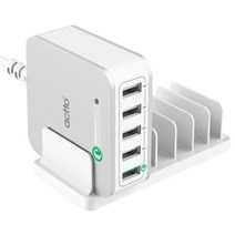 엑토 메가 QC 3.0 5포트 USB 충전기 MCU-05, 1