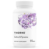 쏜리서치 아이오딘 & 타이로신 캡슐 글루텐 프리, 1개, 60정