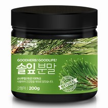 조은약초 솔잎분말, 1개, 200g
