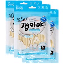 오션 강아지용 괜찮아 껌이야 먹는 치약 100g, 밀크, 3개