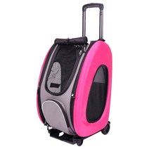 이비야야 4in1 칼라캐리어백팩 FC1008 (카시트 이동장 캐리어 백팩), 핑크