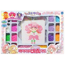 숲의요정페어리루 유아 비즈아트 DIY세트, 혼합 색상