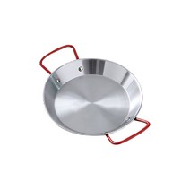 젊은이마켓 허니쿡 빠에야 팬 플레이팅 파스타 접시 그릇, 지름 20cm * 높이 3.5cm, 1개