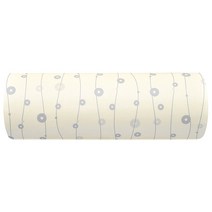 데코리아 버블라인 접착식 단열벽지, 흰색