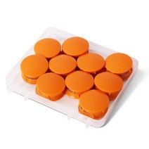 칼라원형메모홀더(특대)_MFMH_38mm_20개입, 주황