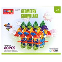 오즈토이 기하문양블럭 완구, 혼합 색상