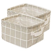 더자카 패브릭 사각 바스켓 2종, F타입, 1세트