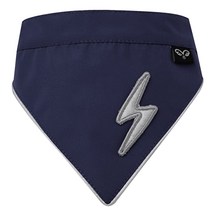 퍼피엔젤 어반 아웃도어 번개 반려견 스카프 S PA-AC128, 네이비, 1개