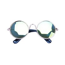 블럭마트 반려동물용 패션 선글라스, 옐로우, 1개