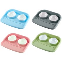 블럭마트 반려동물 식기 + 받침대, 랜덤 발송, 1개