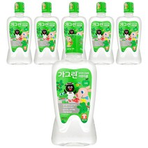동아제약 가그린 어린이용 사과향, 380ml, 6개