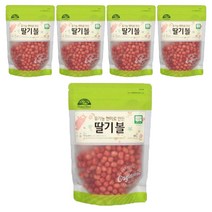 오가닉스토리 유기농 현미로 만든 유아 딸기볼 65g, 현미, 5개