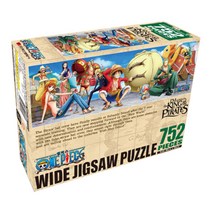 학산문화사 원피스 출항허가 와이드 직소퍼즐 752pcs, 전연령