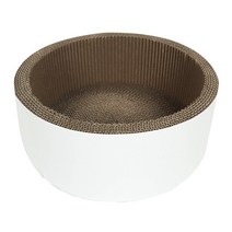 딩동펫 고양이 스크래쳐 평판형 B타입, 화이트, 1개