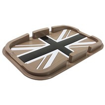 엑스오토 다용도 논슬립패드 유니언잭 대 브라운, 1개