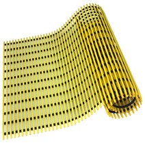 월광매트 튜브형 미끄럼방지매트 120 x 150 cm, 노랑색, 1개