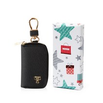 니꼴레닉 슬림심플 자동차키 스마트키 키홀더 선물포장, 블랙