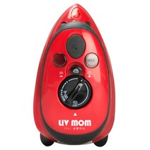 노벨로 초미니 휴대용 스팀다리미 Y-816, RED