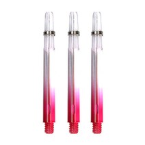 울티마 다트 샤프트 Clear Gradation Pink 미디움, 3개입