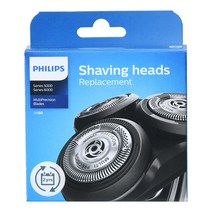 필립스 면도기 시리즈 5000 쉐이빙 헤드 교체용 면도기날, SH50, 혼합 색상