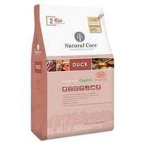 네츄럴코어 전연령 오리 에코 2 유기농 큰입자 알러지 반려견 사료, 10kg, 1개
