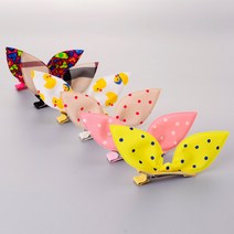 핸날 바니 머리핀 6종 세트