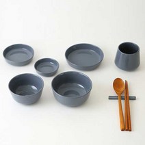 에라토 모노 1인 홈식기세트 9p T-95A90, 그레이, 9종, 1세트