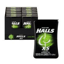 호올스 XS 레몬민트향 캔디, 15g, 12개입