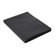 라흐두뜨 스티치 자수 린넨 홑이불 F696744, grey black
