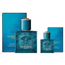 베르사체 에로스 오 드 뚜왈렛 30 ml + 미니 5 ml 세트, 1세트